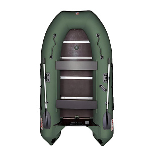 Лодка моторная Алтай 320L зел.