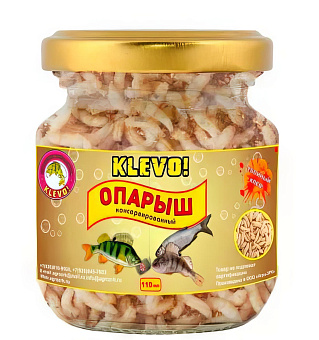 Опарыш консервированный KLEVO на спирту