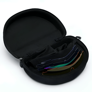 Очки защитные поляризационные СЛЕДОПЫТ, с комплектом 5 пар сменных линз