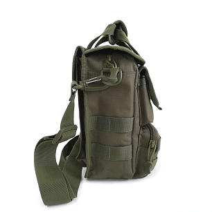 Сумка тактич. RAFFER BP-3004-GR хаки (23х25х10см)
