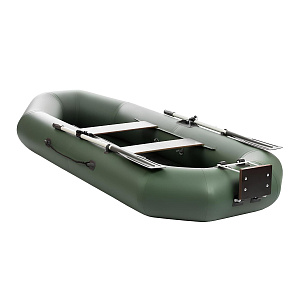 Лодка гребная Шкипер 280НТ зеленый