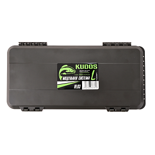 Кейс Kudos HL03 (340*175*75) 2-стор. с поводочницей, 8 отд. с инд.кр.