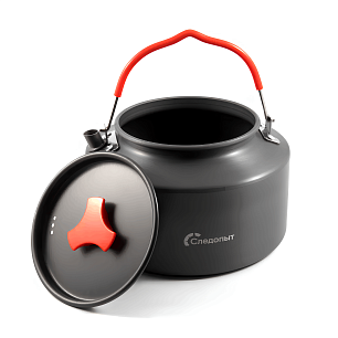 Чайник походный СЛЕДОПЫТ - Travel, 2 л, анодир. алюм