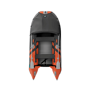 Надувная лодка GLADIATOR C330AL (оранжево-темносерый)