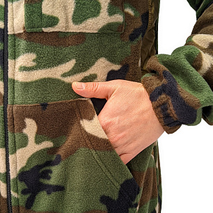 Куртка флисовая Милитари