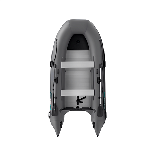 Надувная лодка GLADIATOR B370AL (темно серый)