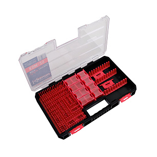 Кейс KASUMI KSM-25 (410*247*61) 3 отд., крепления, 8 кор. с инд. крыш.