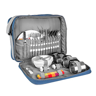 Набор для пикника на 4 персоны LUXE HS-425(4)BG Helios,