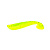 Силиконовая приманка BASS PRO Avara 3,8'' Chartreuse Green