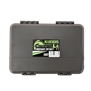 Кейс Kudos HM01 (285*205*70) 2-стор. с поводочницей, 3-7 отд. + 2 отд. инд.кр.