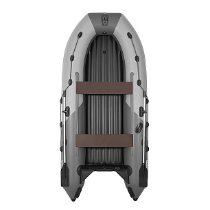 Лодка надувная Пилот М-340 НДНД (серый/темно-серый)