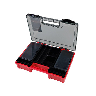 Кейс KASUMI KSM-35180B (550*340*36,5) 6 отд., 4 кор. + 5 емкостей