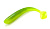 Силиконовая приманка BASS PRO Predator Minnow 4'' Lime Chart