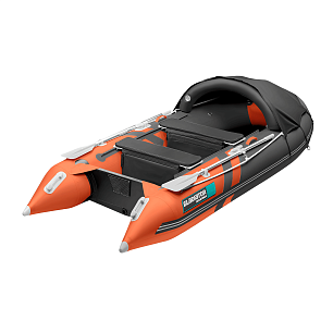 Надувная лодка GLADIATOR C330AL (оранжево-темносерый)
