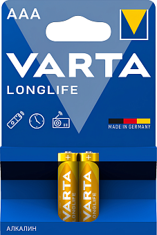 Батарейка Varta LR3 AAA Longlife FSB2