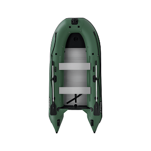 Надувная лодка GLADIATOR C370AL (зеленый)