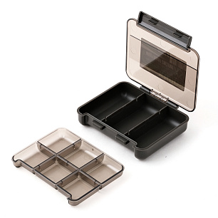 Коробка Kudos HXS03-6 (102*87*24) 3 отд., вставка 6 отд.