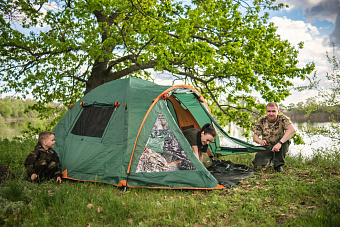 Палатка Raffer Travel-II (100+160*210*135см) (TRV-2P)