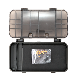 Кейс Kudos HS03 (242*142*35) 2-стор. с поводочницей, 6 отд. с инд.кр.